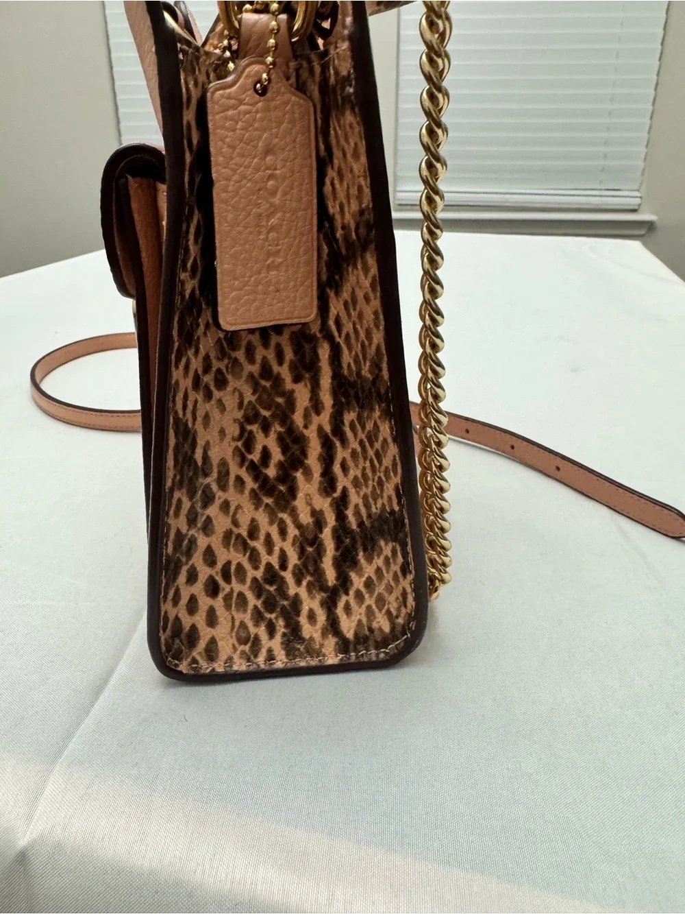 Coach compact satchel